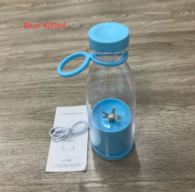 Portable Electric Juicer Blender – USB Rechargeable Smoothie Mixer Cup for Home & Travel