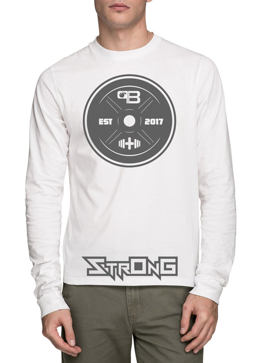 StrOng Long Sleeve Barbell Shirt